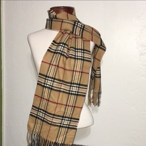 V.FRASS plaid scarf super soft